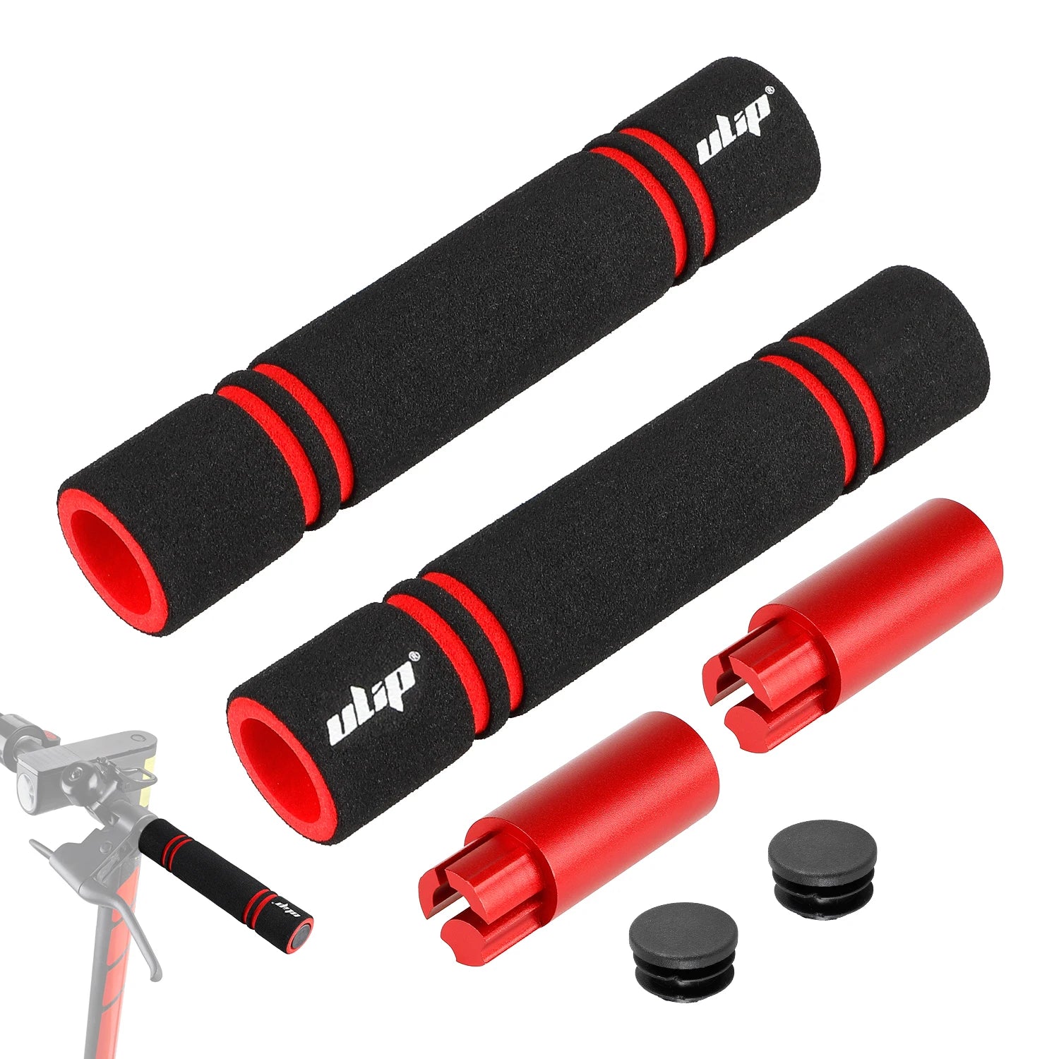 Ulip Scooter Handlebar Extension Part Handle Extension Adapter For Xiaomi M365 Pro Pro2 1S MI3 & Ninebot ES Series Handle Parts